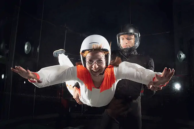 Indoor Skydiving at GoThrills