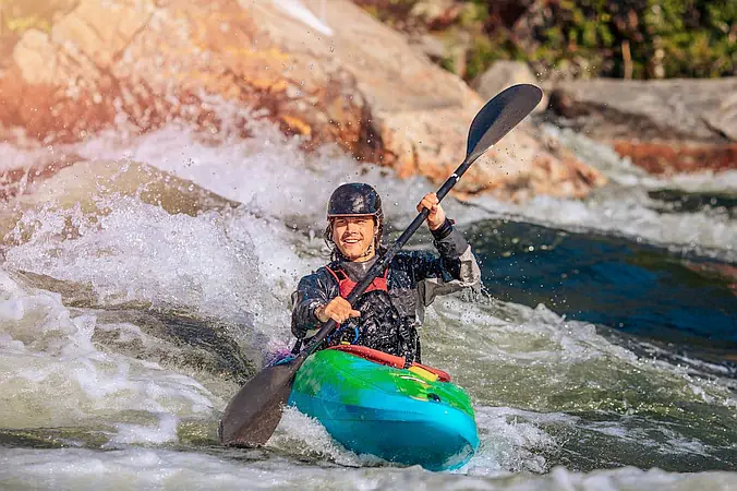 Kayaking at GoThrills